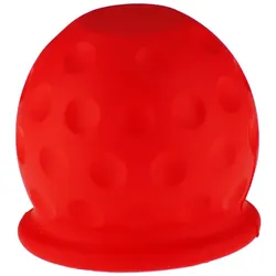 Anhängerkupplung Schutzkappe Abdeckung Rot Golfball