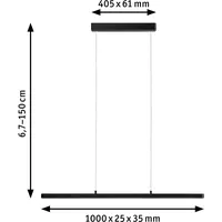 Paulmann Lento schwarz