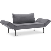 INNOVATION LIVING Schlafsofa Zeal Laser Stoff Grau Granit