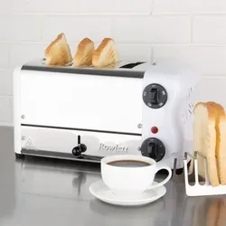 Rowlett Esprit Toaster 4 Schlitze Weiß
