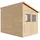 TIMBELA Anbau-Gartenhaus 2,97 x 2,00 m Natur