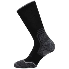 Jack Wolfskin Hike Merino Wandersocken 1 Paar Schwarz 35-37