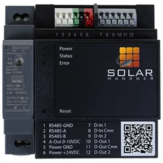 solar manager Energiemanagement Gateway zur Verbrauchsoptimierung