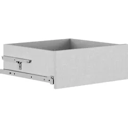 Schublade GAMI "Enzo", grau, B:47cm H:20cm T:55cm, Spanplatte, Schubladen, Verschiedene Module einfach zu kombinieren