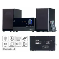 auvisio Micro-Stereoanlage, CD-Player, Radio, MP3-Player, Bluetooth, 60 Watt