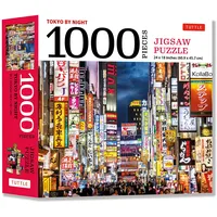 Pan macmillan Ltd. Tokyo by Night - 1000 Piece Jigsaw Puzzle