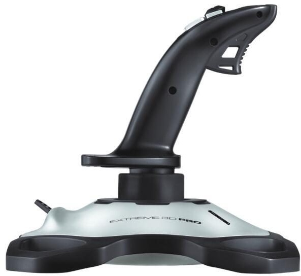 Logitech Extreme 3D Pro Joystick, 12 Tasten, kabelgebunden