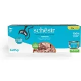 Schesir Complete Nutrition Filet in Gelee 6 x 85 g - Thunfisch