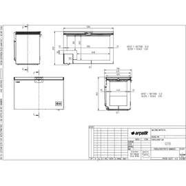 Beko HSM27050 Gefriertruhe, Kühltruhe, 284 l Nutzvolumen, 2 Gefriergutkörbe, Temperaturalarm, abschließbar, LED-Anzeigesystem, Innenbeleuchtung, 36 db(A), Transportrollen, Weiß