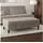 dorel home Presley Samtvelours taupe