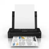 Epson WorkForce WF-100W Mobiler A4 Tintenstrahldrucker mit WLAN - Schwarz