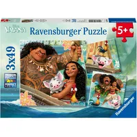 Ravensburger 08004 Puzzle Puzzlespiel 49 Teile - Disney Vaiana - Vaianas Entdeckungsreise