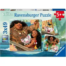 Ravensburger 08004 Puzzle Puzzlespiel 49 Teile - Disney Vaiana - Vaianas Entdeckungsreise