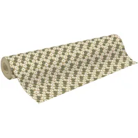 Clairefontaine Geschenkpapierrolle Kraft 50x0,70m, Gänseblümchen Weiß 223906C