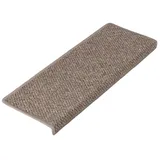Floordirekt Karat Stufenmatte Ponto Pflegeleicht Beige 23,5 x 65 cm Rechteckig