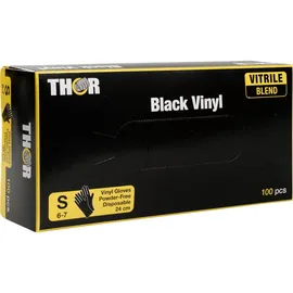 Thor Black Vinyl, Vitrile Blend, puderfrei, XL