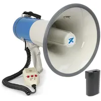 Vonyx MEG065 Megaphon Audio Zubehör, Blau, Weiss