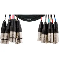 Cordial CML 8-0 FM 3 C XLR male/female m