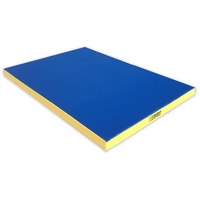 NiroSport Weichbodenmatte Turnmatte Gymnastikmatte 140 x 100 x 8 cm Fitnessmatte Schutzmatte (1er-Set), 8 cm Höhe blau