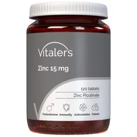 vitaler's Zink 15 mg Tabletten 120 St.