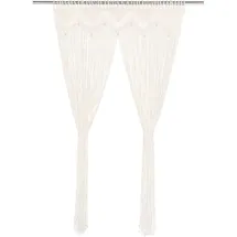 vidaXL Makramee Vorhang 140×240 cm Baumwolle