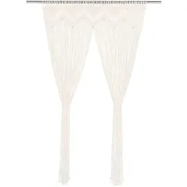 vidaXL Makramee Vorhang 140×240 cm Baumwolle