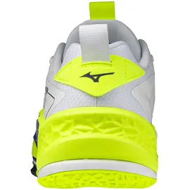 Mizuno Wave Stealth Neo 2 Herren Weiß/Lightning Yellow 45