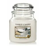 Yankee Candle Baby Powder mittelgroße Kerze 411 g