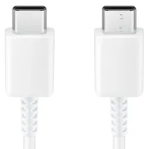 Samsung USB-C zu USB-C Kabel EP-DX310 (3A) 1,8m Weiß