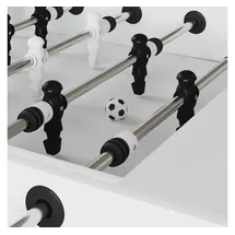 vidaXL Tischfußbälle 12 pcs Weiß 3,6 x 3,6 cm Polypropylen