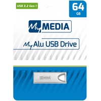 MyMedia Verbatim USB 3.2 Stick 64GB Typ-A My Alu Silber - 64 GB