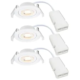 Nordlux Monolo Einbaustrahler 3er Set, LED, 2510310101,