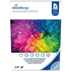 MediaRange Fotopapier MRINK116 DIN A4 matt 105 g/qm 100 Blatt