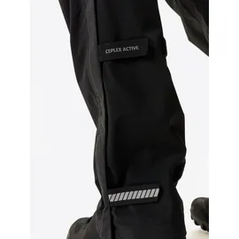 Vaude Herren Yaras Rain Zip IV Hose (Größe M, schwarz)