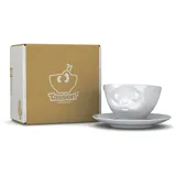 Fiftyeight Kaffeetasse Küssend weiß