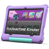 Kinder Tablet 10.1 Zoll Android 16 mit 30GB RAM+64GB ROM 2TB erweiterbar Tablet, Kindersicherung/Elternkontrolle,GPS, Face ID, Widevine L1, WiFi 6, Octa-Core Prozessor, Kids Tablet mit Eva Case