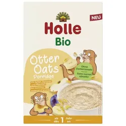 Holle Porridge Otter Oats mit Äpfeln, Bananen & Pfaumen bio