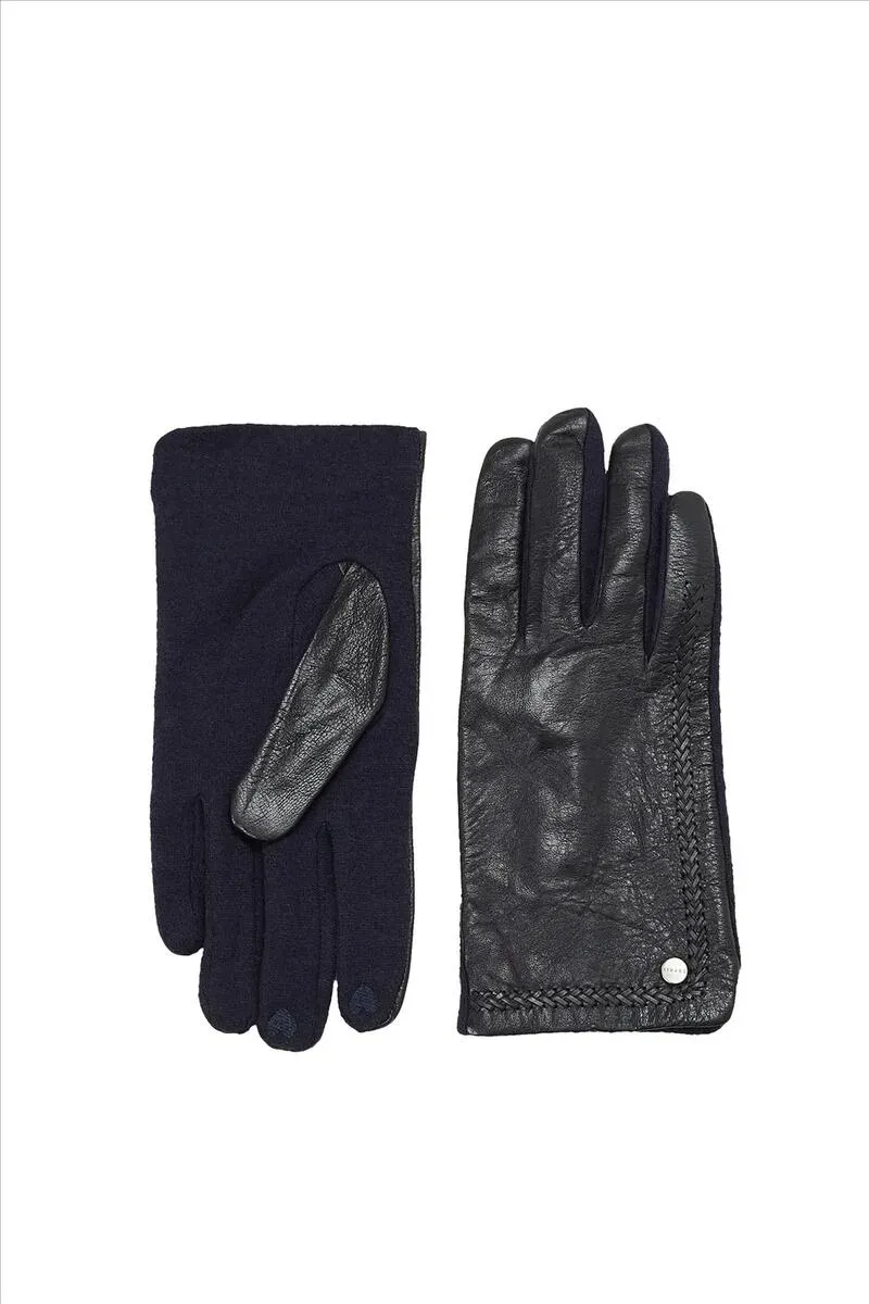 Esprit Women Gloves leather gloves inch