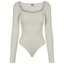 URBAN CLASSICS Organic Langarm-body White Sand 3XL