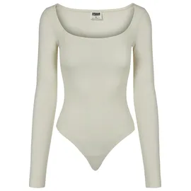 URBAN CLASSICS Organic Langarm-body White Sand 3XL