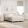 vidaXL Boxspringbett 140 x 200 cm Creme