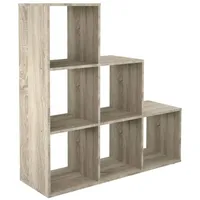 FMD Raumteiler 6 Fächer 104,3x32,6x106,5 cm Sandeiche-Optik - Beige
