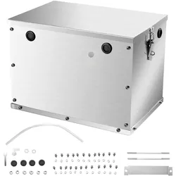 VEVOR Batteriekasten Gruppe 24/31 Aluminiumlegierungsgehäuse Rennwagen LKWs