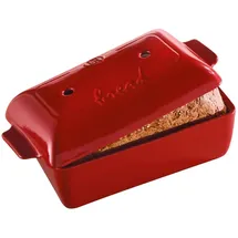Emile Henry Brotbackform 2,2 l rot