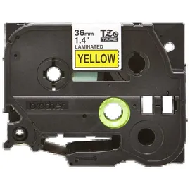 Brother TZE-661 36mm schwarz auf gelb
