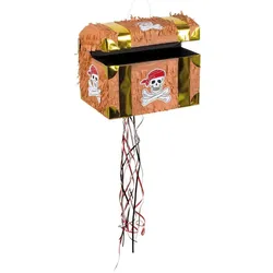 Piraten Schatz Zieh-Piñata 30 x 26cm - OS
