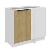 Küchen-Preisbombe Eckunterschrank CREMONA 105 x 0 x 0 cm Weiß