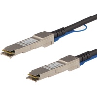 Startech Legrand MSA- und TAA-konformes QSFP+-QSFP+-Direktanschlusskabel 40GBase-CU (Passive Twinax,