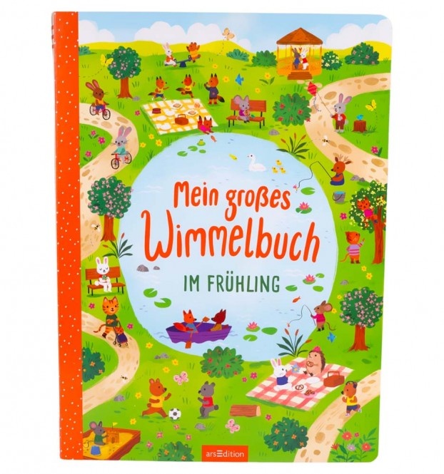 Mein großes Wimmelbuch - Im Frühling