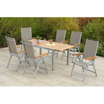 Merxx Naxos Set 7-tlg. Grau/Silber